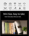 Discreet Home Security Display Showing The Mini Invisible Spy Camera Hidden Quietly On A Bookshelf Between Novels
