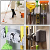 Multi-functional Wall Rack by Zalviro - Organized Storage for Kitchen Brooms, Bathroom Mops, and Garden Tools.