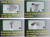 How to Install Zalviro Broom Holder - Easy 4-Step Wall Mounting Process with Screws and Anchors.