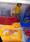 Unboxed view of the Zalviro Kids potty training kit, showing the high-quality components and easy-to-clean materials.