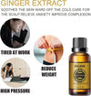 Ginger extract oil for stress relief and weight loss.