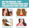 Before and After Comparison of Frizzy vs Straightened Hair with Eelhoe