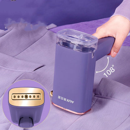 Zalviro Handheld Hanging Ironing Machine - 108 Degree Folding Portable Steam Iron for Home and Travel.