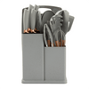 Premium 12-Piece Silicone Kitchen Utensil Set – طقم أدوات مطبخ سيليكون 12 قطعة
