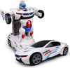 Zalviro Transforming Robot Car - Seamless One-Button Automatic Conversion from Sports Car to Robot Hero.