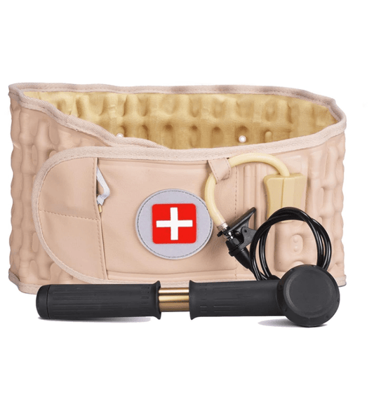 Decompression Back Belt with Manual Air Pump for Lower Back Pain Relief