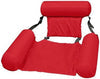 Premium red floatable swimming bed made from quick-dry, durable fabric – a must-have accessory for UAE’s beach resorts.