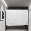 Zalviro Retractable Drying Rope in Use - High Load-Bearing Capacity for Heavy Towels and Bed Sheets in Small Apartments.
