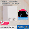Scalable Up to 4.2 Meters - Zalviro Retractable Clothesline Feature Showing Adjustable Length and Wall Installation Details.